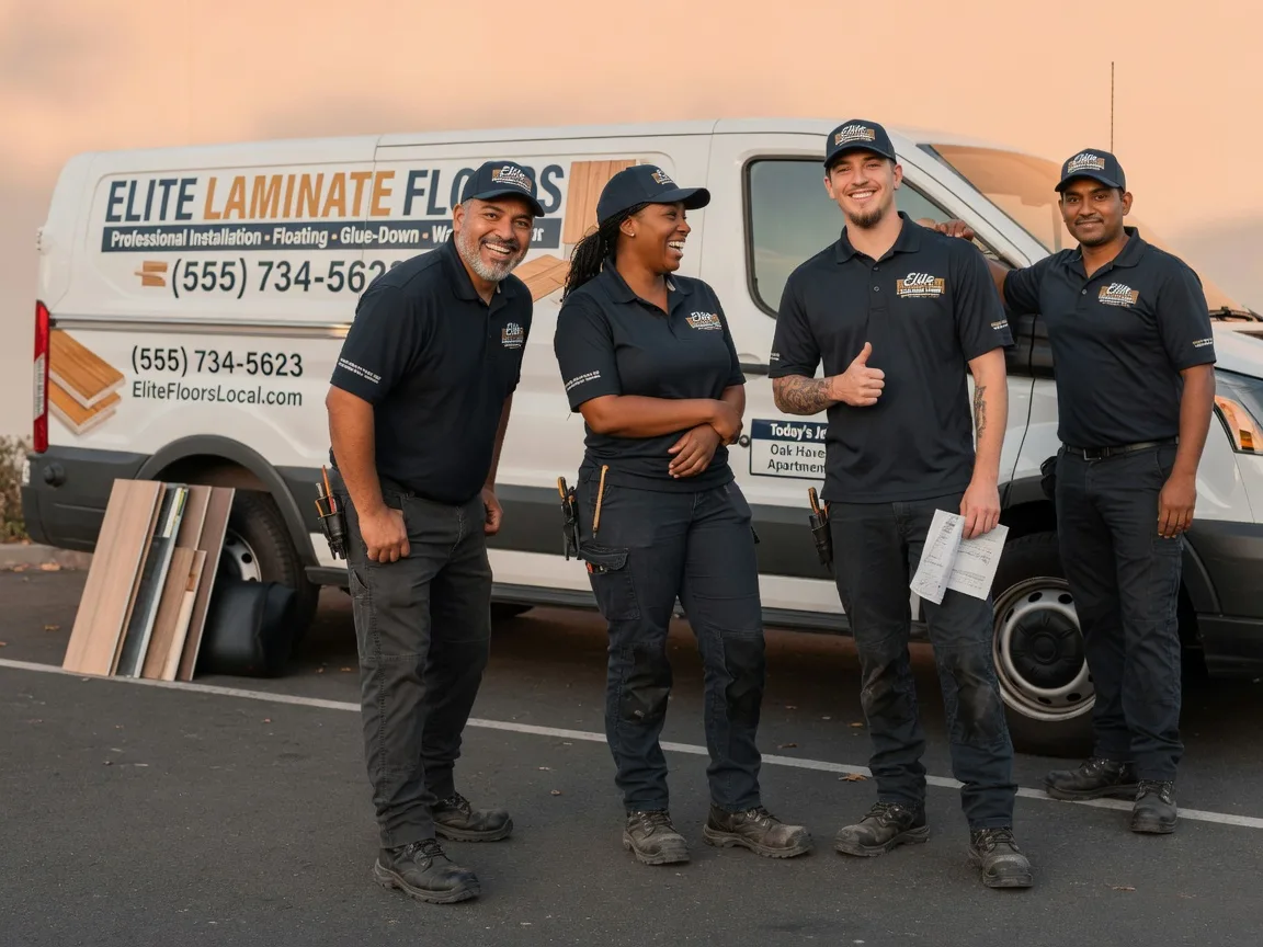 Laminate flooring installation company in Martin, ND
